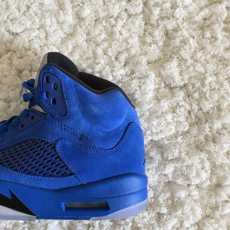 Authentic Air Jordan 5 “Blue Suede”